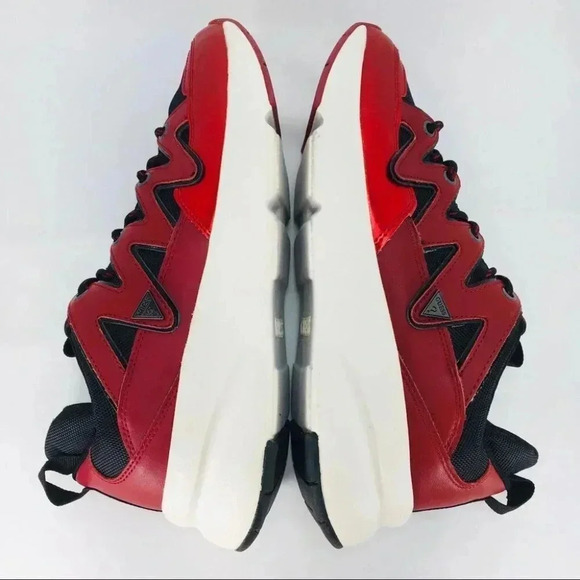 GUESS Tane Dark Red Men’s Sneakers Size 10.5 - Picture 11 of 16